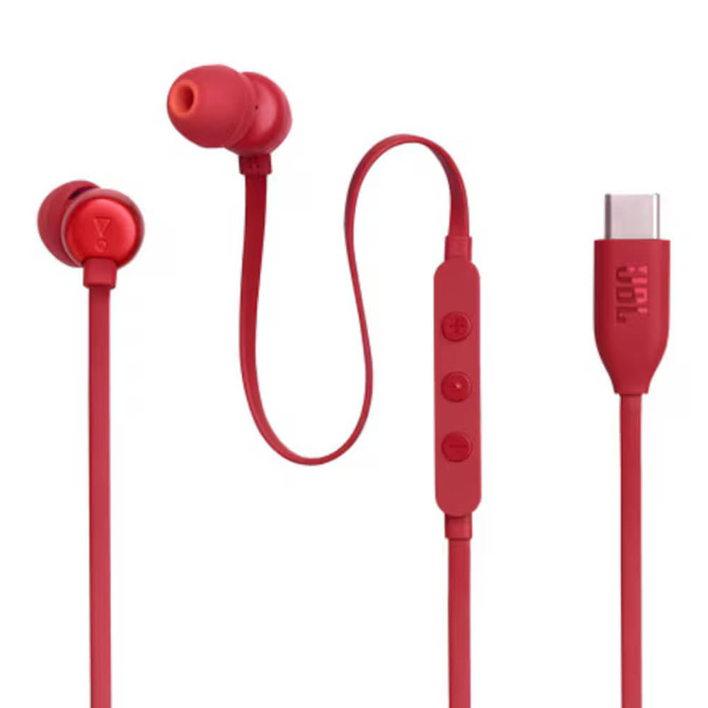 Handsfree USB-C JBL Tune 310C, Czerwony JBLT310CRED