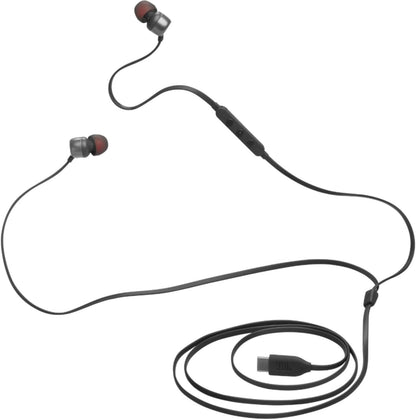 Słuchawki douszne USB-C JBL Tune 310C, Czarne JBLT310CBLK
