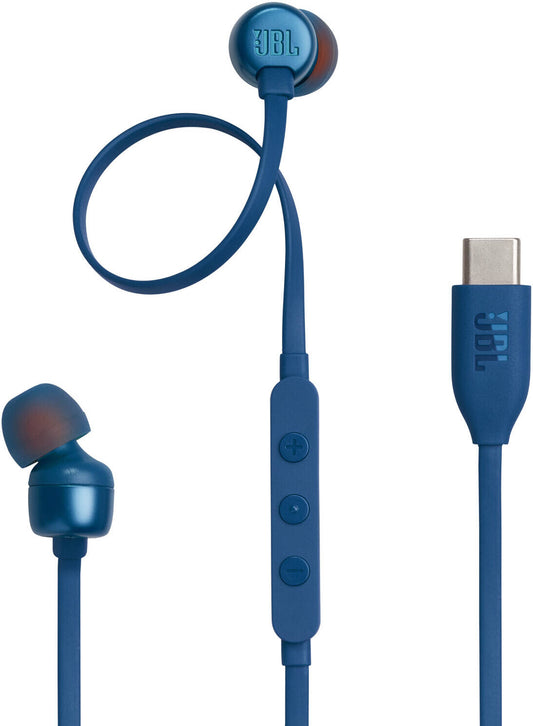 Handsfree USB-C JBL Tune 310C, Niebieski JBLT310CBLU