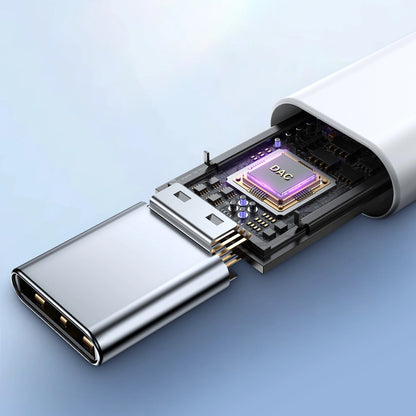 Handsfree USB-C Joyroom JR-EC05, Biały