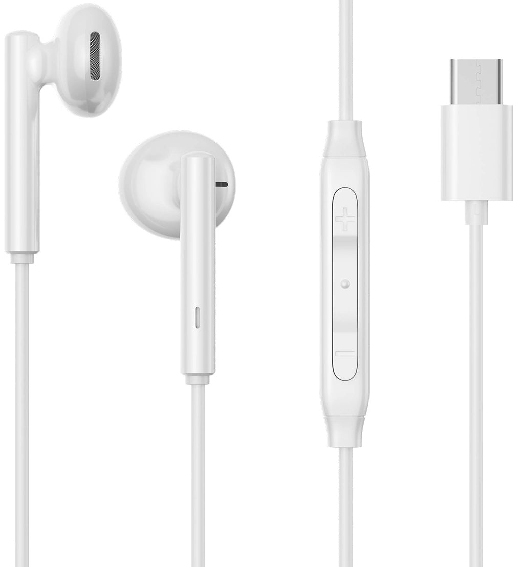 Handsfree USB-C Joyroom JR-EC05, Biały