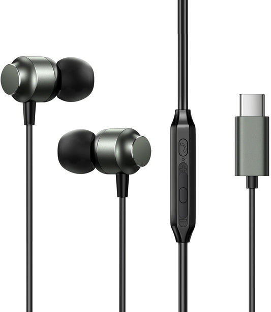 Handsfree USB-C Joyroom JR-EC06, Szary