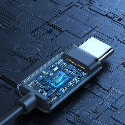 Handsfree USB-C Joyroom JR-EC06, Szary