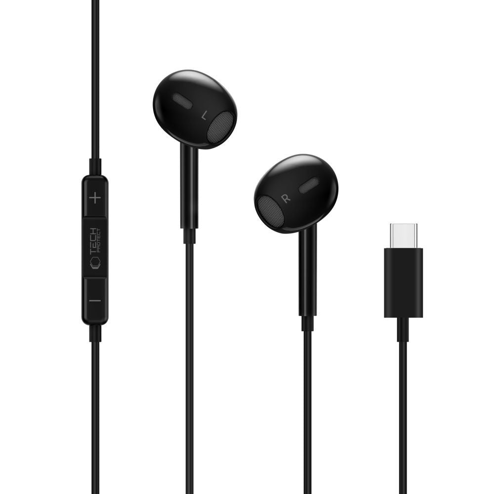 Handsfree USB-C Tech-Protect Ultraboost Core G2, Czarny