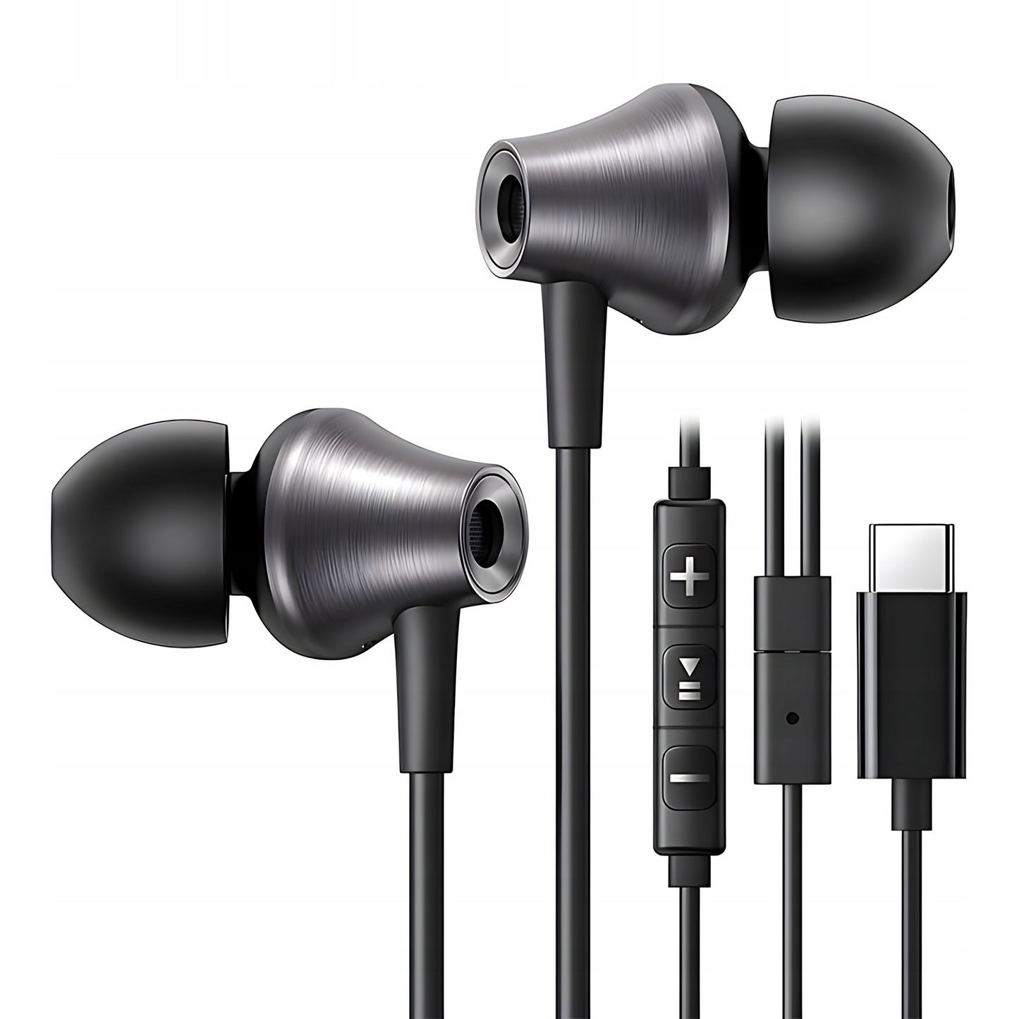 Handsfree USB-C UGREEN EP105, Czarny