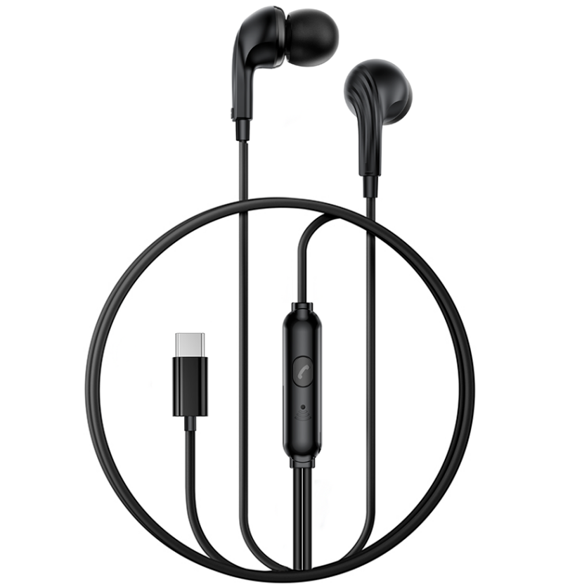 Zestaw słuchawkowy USB-C XO Design EP82, Czarny