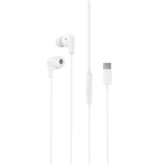 Zestaw słuchawkowy USB-C XO Design EP84, biały