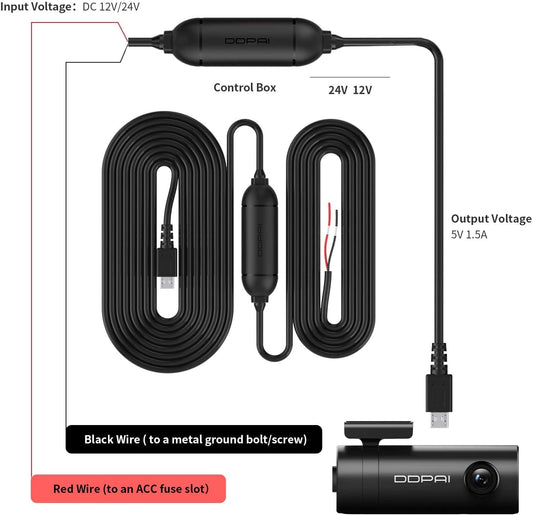 Hardwire DDPAI dla Kamery Mini Pro