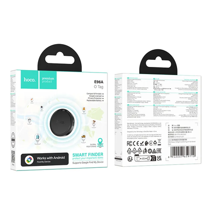 HOCO SmartTag E96A dla serii Android, Czarny