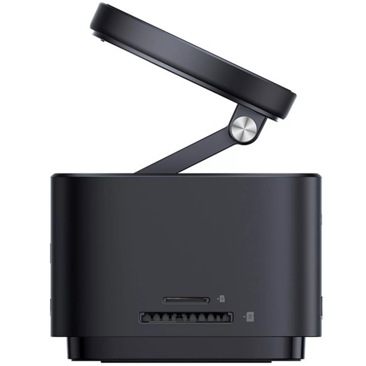 Hub wielofunkcyjny Baseus MagPro II 7w1, 1 x USB-A - 2 x USB-C - 1 x HDMI - 1 x QI - 1 x SD - 1 x microSD, Czarny Odnowiony B00072900121-00