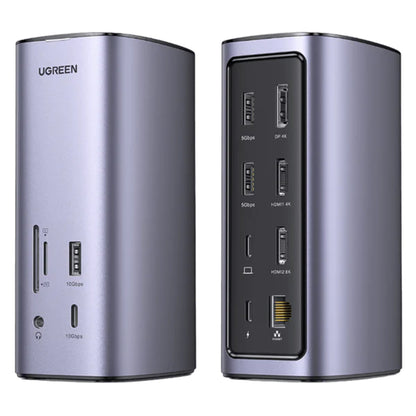 Hub Wielofunkcyjny UGREEN Pro CM555, 13w1, Szary