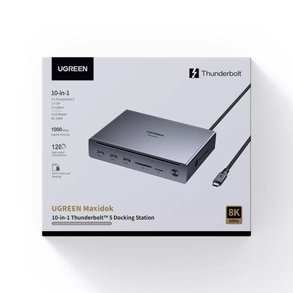 Hub Thunderbolt UGREEN U712, 10w1, Szary