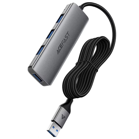 Hub USB Acefast J17, 4w1, Szary