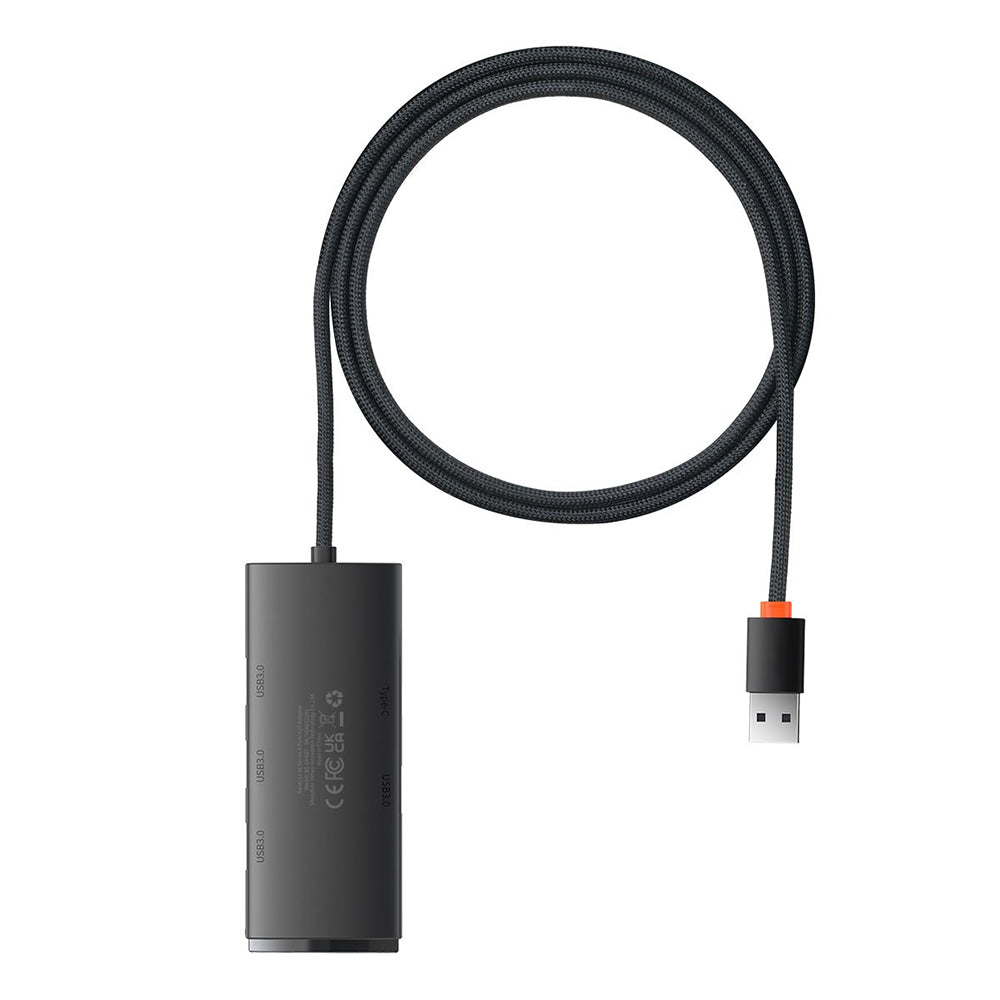 Hub USB Baseus Lite, 5w1, Czarny WKQX030101