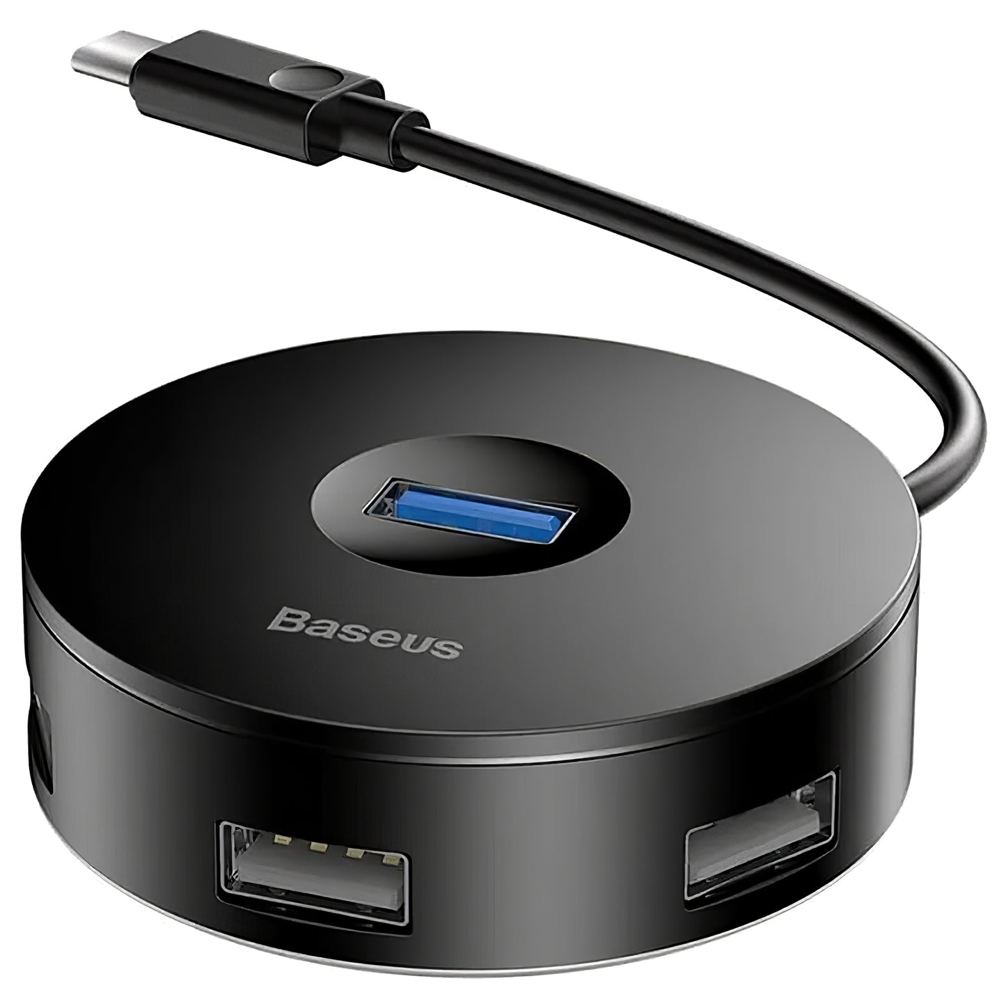 Baseus AirJoy USB-C Hub, 3 x USB-A - 1 x USB-A 3.0, czarny CAHUB-G01 CAHUB-G01 