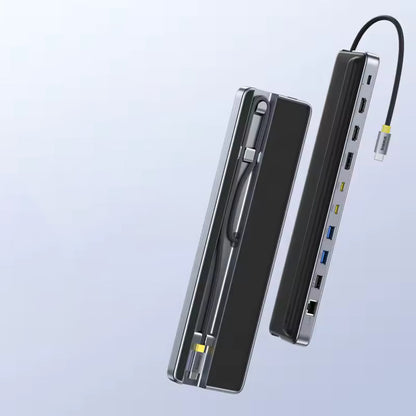 Hub USB-C Baseus EliteJoy EH3, 12w1, Szary B00051300111-00