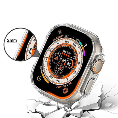 Etui Anank Screen Guard do Apple Watch Series 7 41mm, czarne