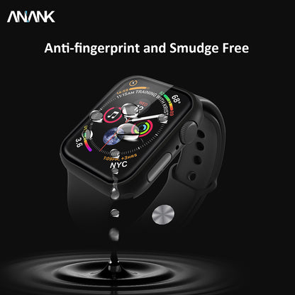 Etui Anank Screen Guard do Apple Watch Series 7 41mm, czarne
