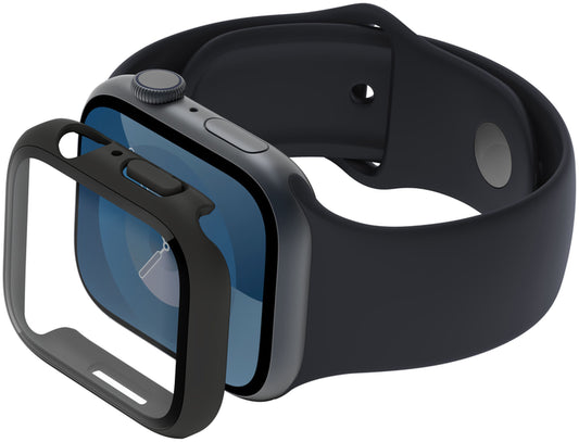 Etui Belkin ScreenForce TemperedCurve do Apple Watch 44mm / 45mm Series, czarne OVG004zzBK-REV