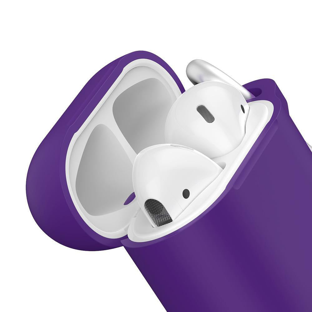 Etui Blueo Liquid do Apple AirPods Gen 1, Granatowe