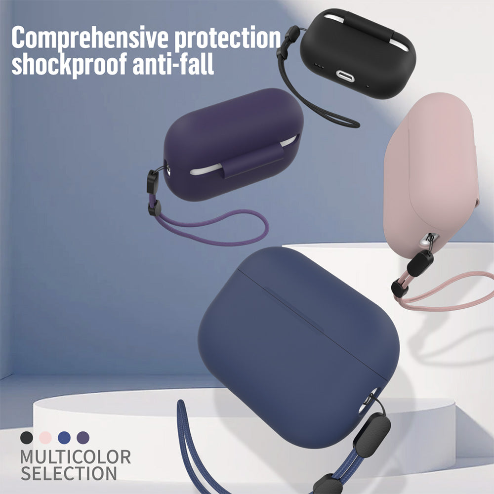 Blueo Liquid Case for Apple AirPods Pro 2, Navy Blue