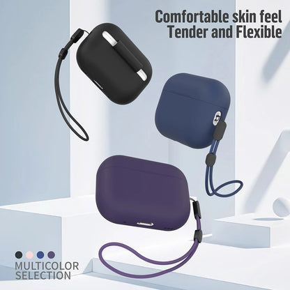 Blueo Liquid Case for Apple AirPods Pro 2, Purple