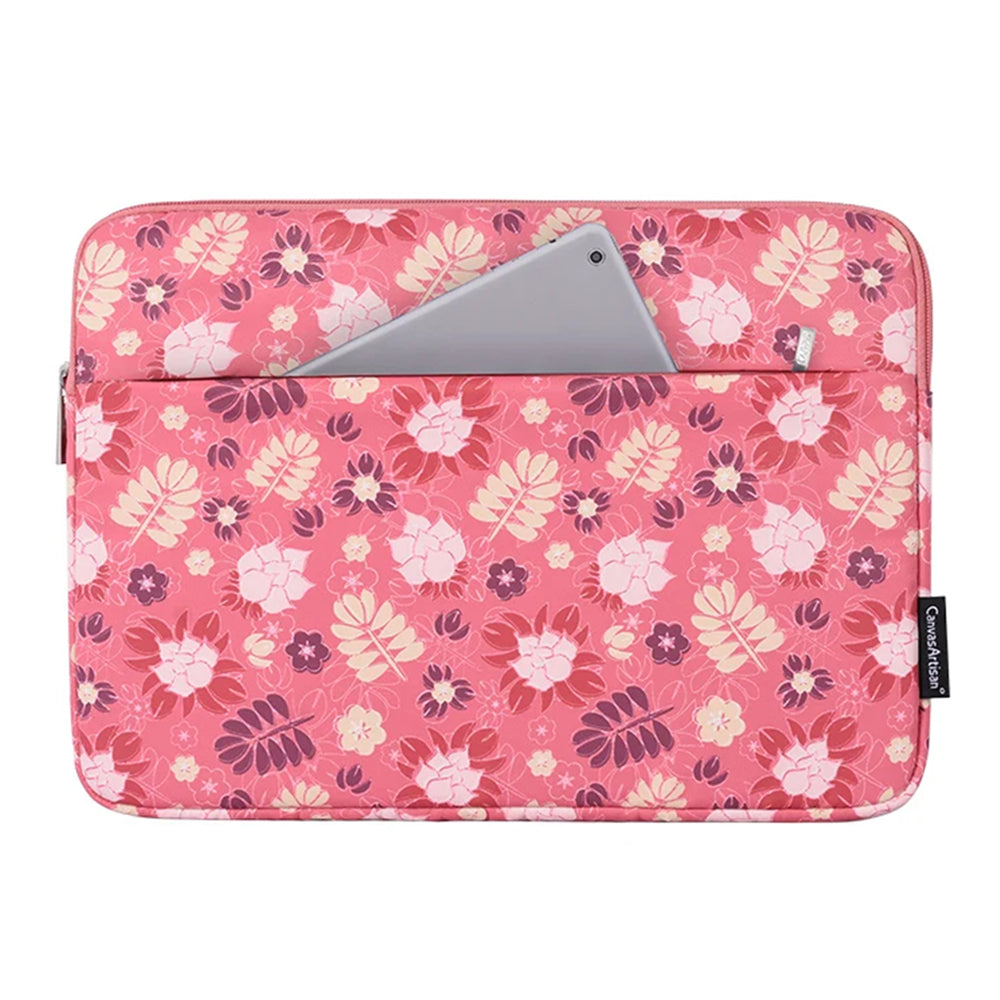 Etui CanvasArtisan H24-11 na laptop 15 cali - 16 cali, Różowy