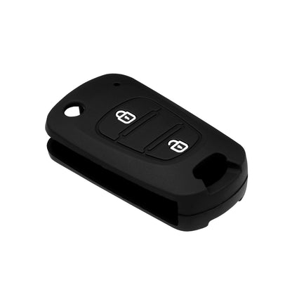 Etui na klucze samochodowe Techsuit 2003.04 do Hyundai Elantra / Kia Picanto, czarne