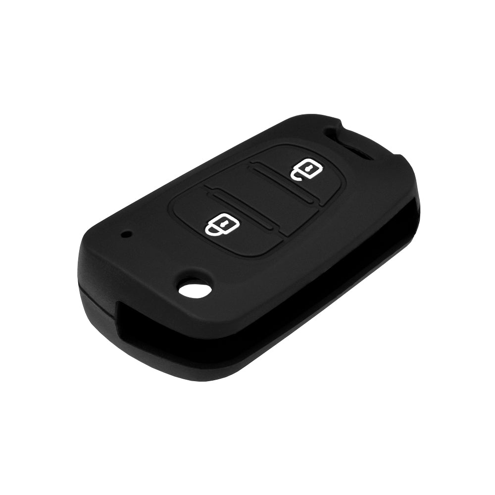 Etui na klucze samochodowe Techsuit 2003.04 do Hyundai Elantra / Kia Picanto, czarne
