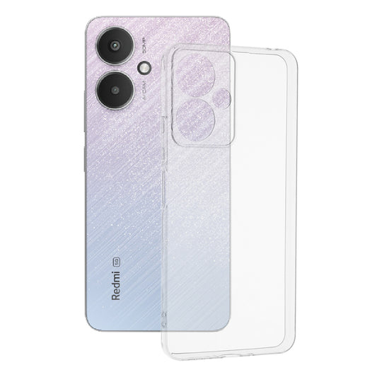 Etui z ochroną aparatu do Xiaomi Redmi 13C 5G, Techsuit, przezroczyste, transparentne