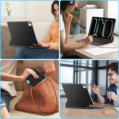 Keyboard Case for Apple iPad Pro 11 (2025) / (2024), Tech-Protect, SmartCase Magnetic, Black