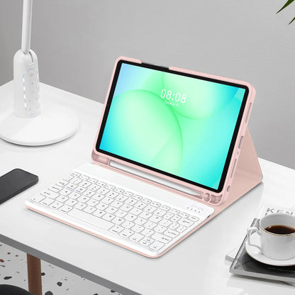 Etui z klawiaturą dla Samsung Galaxy Tab A11+ / Tab A9+, Tech-Protect, SC PEN, Różowy