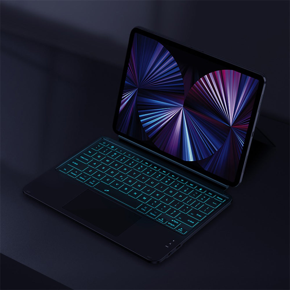Etui z Klawiaturą dla Apple iPad (2022), Baseus, Brilliance, Czarne