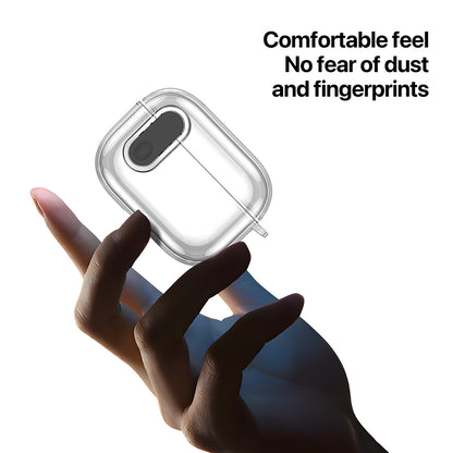 Etui DUX DUCIS PECL na Apple AirPods 4, Fioletowe