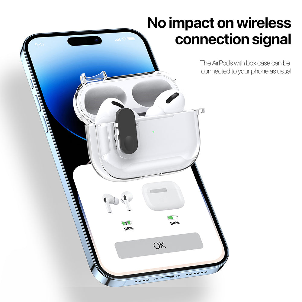 Etui DUX DUCIS PECL na Apple AirPods 4, Fioletowe