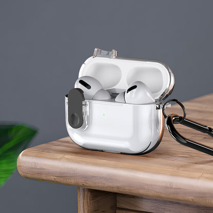 Etui DUX DUCIS PECL na Apple AirPods 4, Fioletowe