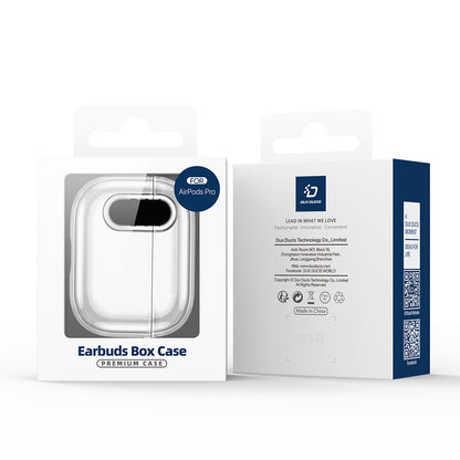 Etui DUX DUCIS PECL na Apple AirPods 4, Fioletowe