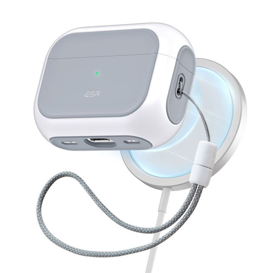 Etui ESR Orbit Hybrid dla Apple Airpods Pro 3, Białe