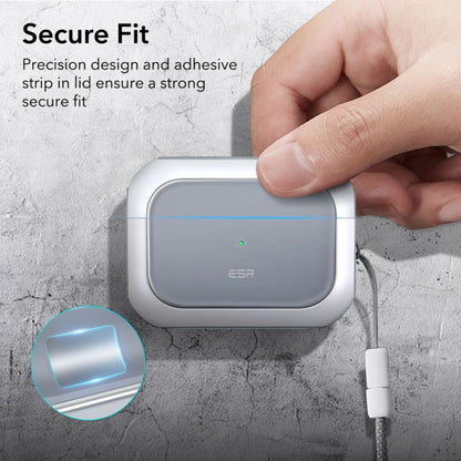 Etui ESR Orbit Hybrid dla Apple Airpods Pro 3, Białe