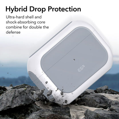 Etui ESR Orbit Hybrid dla Apple Airpods Pro 3, Białe