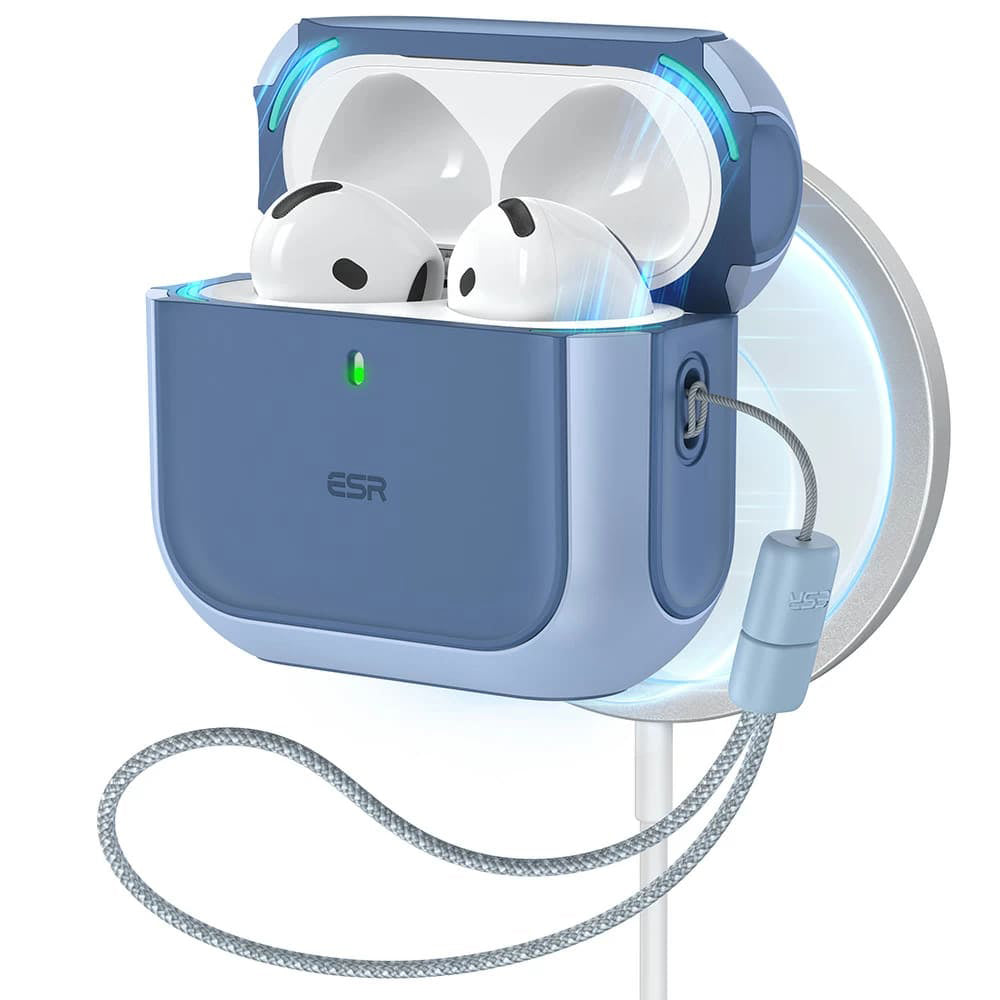 ESR Orbit Hybrid Case for Apple AirPods 4, Blue