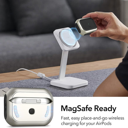 Etui ESR Orbit Hybrid dla Apple AirPods 4, Fioletowe