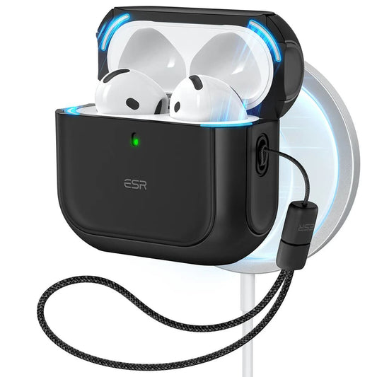 Etui ESR Orbit Hybrid dla Apple AirPods 4, Czarne