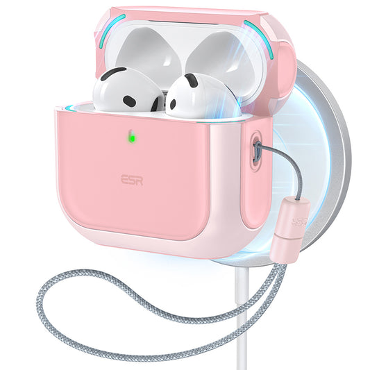 Etui ESR Orbit Hybrid dla Apple AirPods 4, Różowy