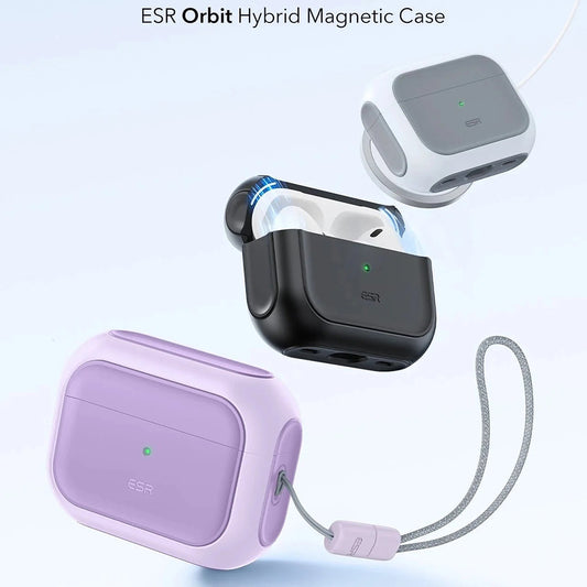 Etui ESR Orbit Hybrid dla Apple AirPods Pro 3, Fioletowy