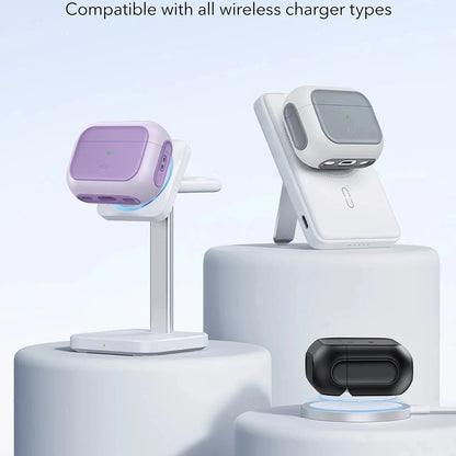 Etui ESR Orbit Hybrid dla Apple AirPods Pro 3, Fioletowy