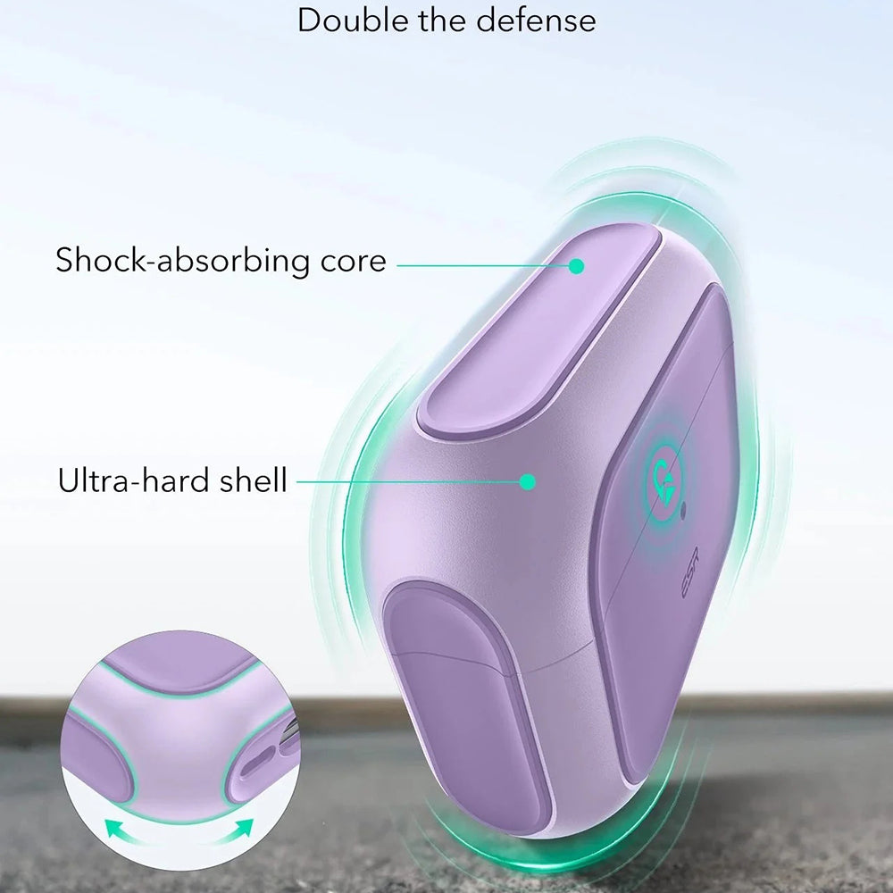 Etui ESR Orbit Hybrid dla Apple AirPods Pro 3, Fioletowy