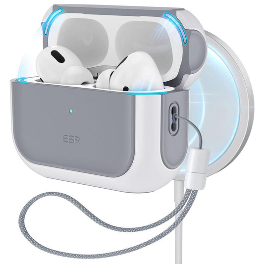 Etui ESR Orbit Hybrid dla Apple AirPods Pro Series, Białe