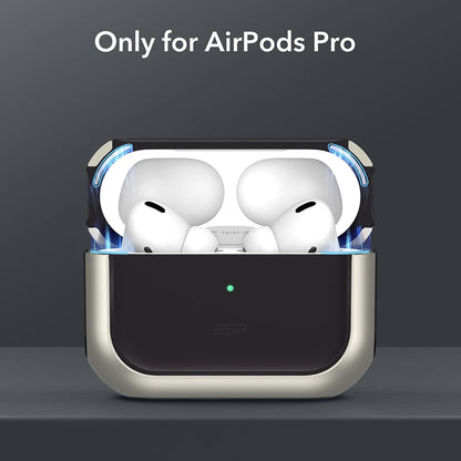Etui ESR Orbit Hybrid dla Apple AirPods Pro Series, Szare