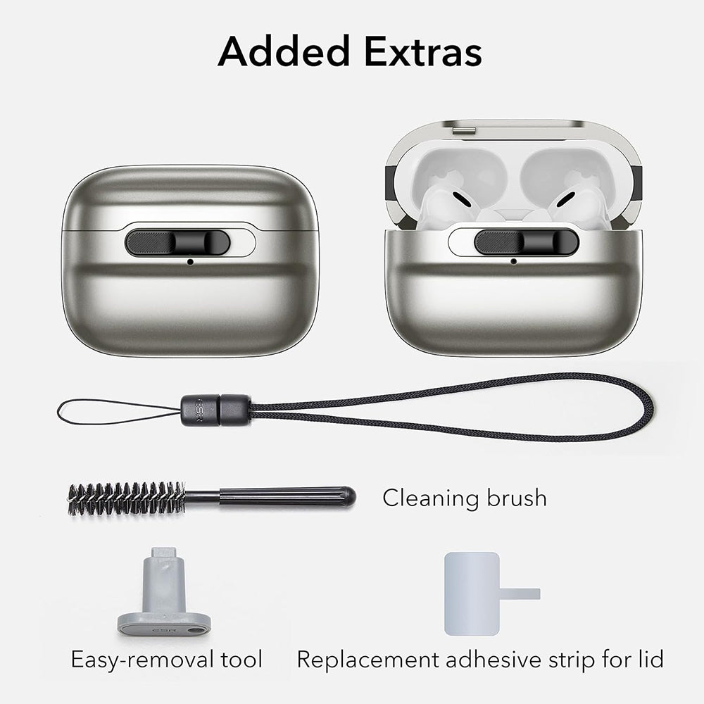 Etui ESR Pulse dla serii Apple AirPods Pro, Szare